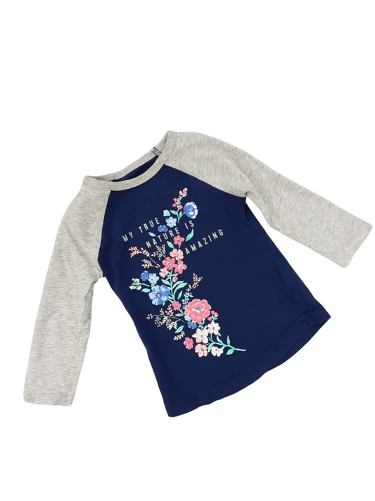 Nature long sleeve size 12 months