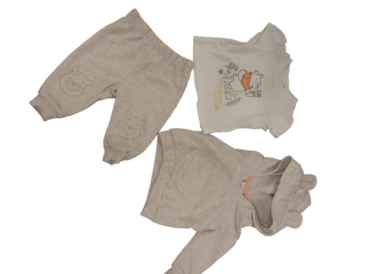 3 pc bear outfit size 6 months