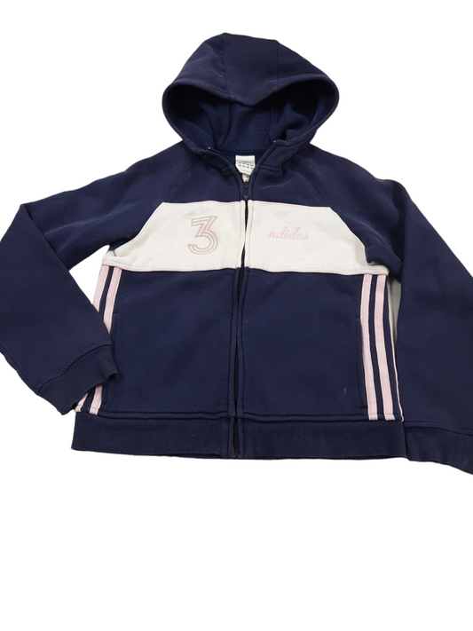 Girls zippered hoodie sizeb10/12
