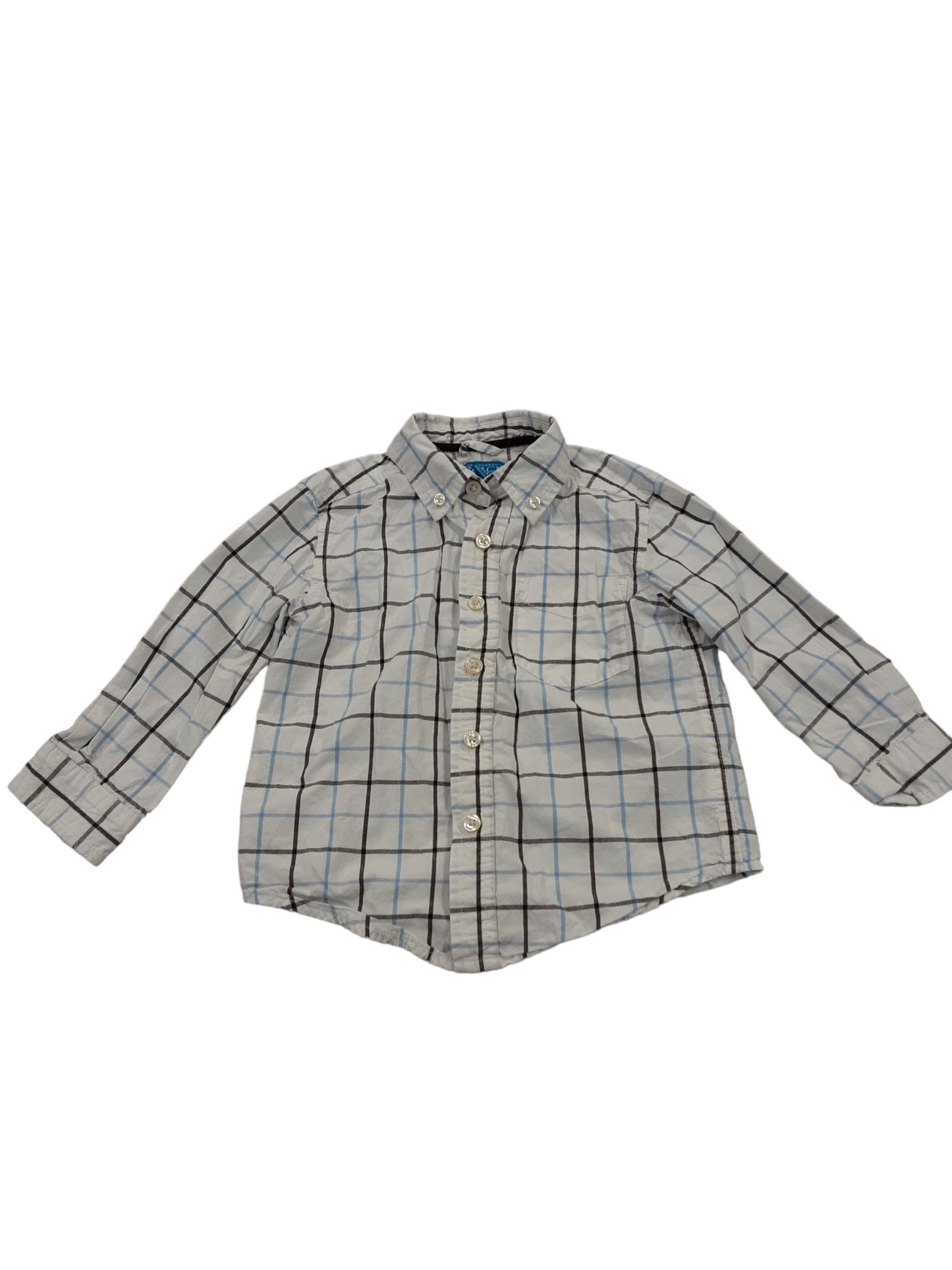 Block style dress shirt size 24months