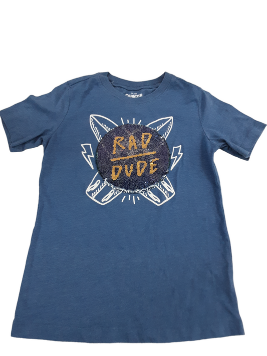 Rad Dude sequin top size 6