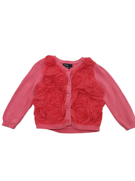 Rose cardigan  size 12-18months