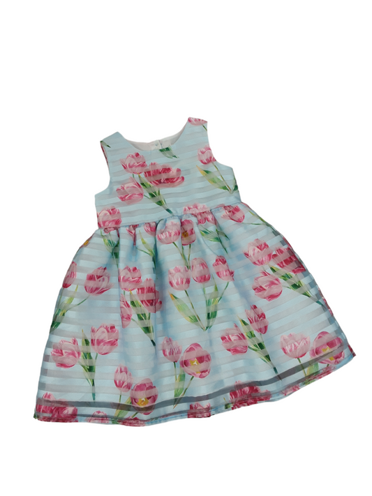 NEW floral gown 18 to 24 months