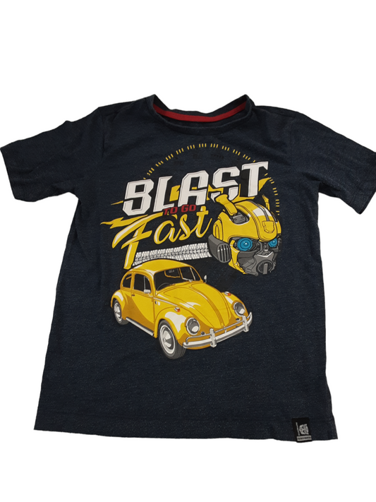 Blast to the Past with "Bumblebee " tshirt, size medium 7-8