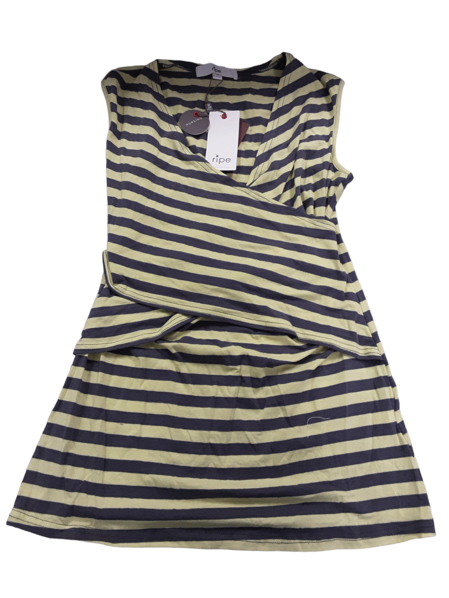 Neon green nursing tank small