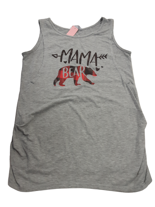 Mama Bear Maternity tank top size medium