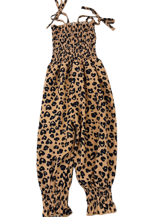 Size 2/3 leopard one pc outfit