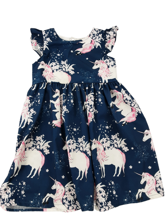 Girls size 3 unicorn dress
