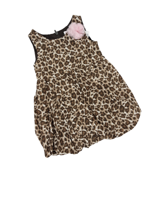 2pc leopard dress size 18-24m