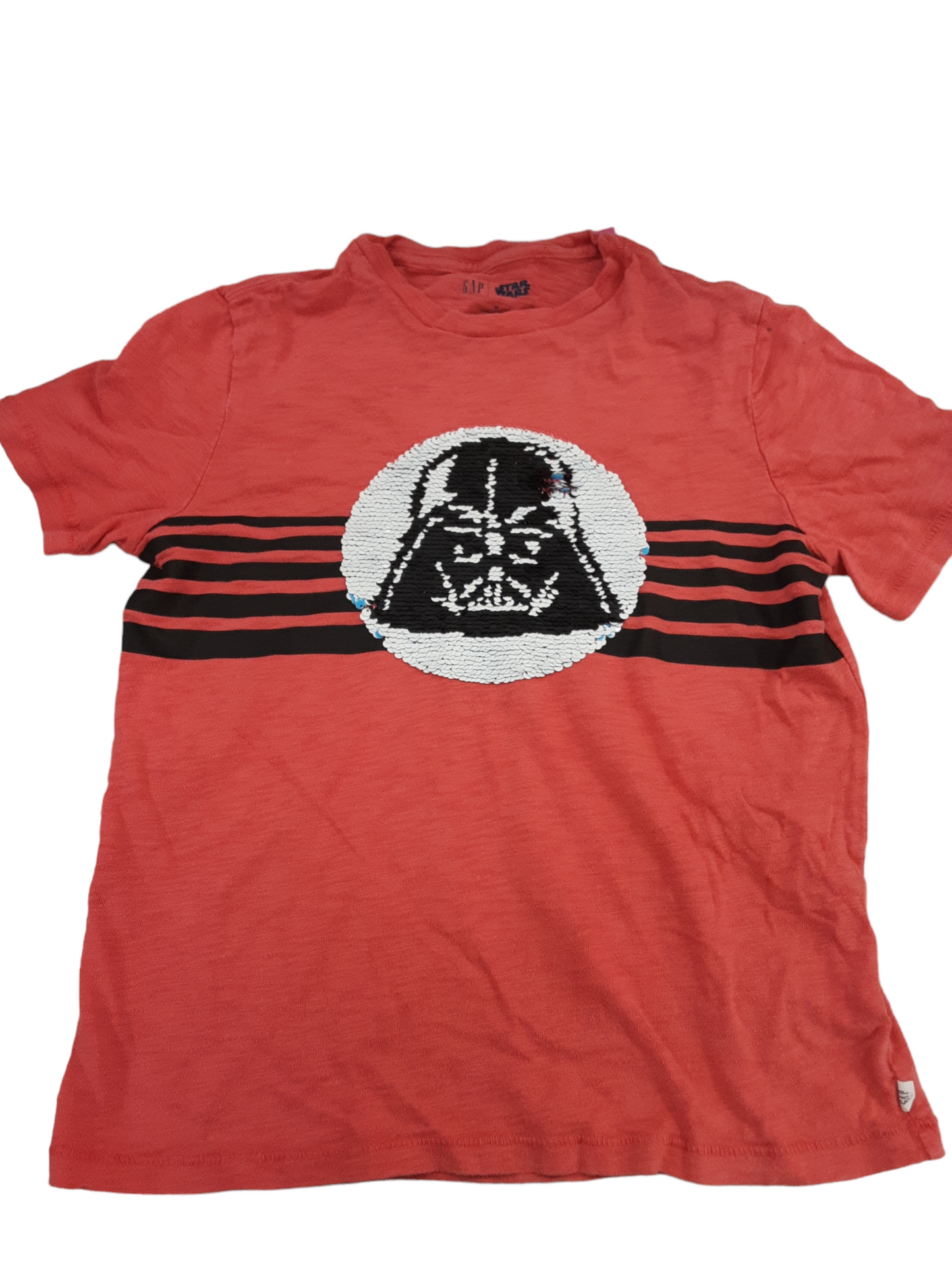 Gap "Star Wars" flip Sequin Tshirt size m 7-8