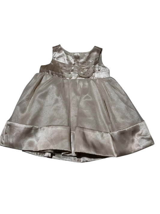 Gold Fancy Dress, size 6-12m
