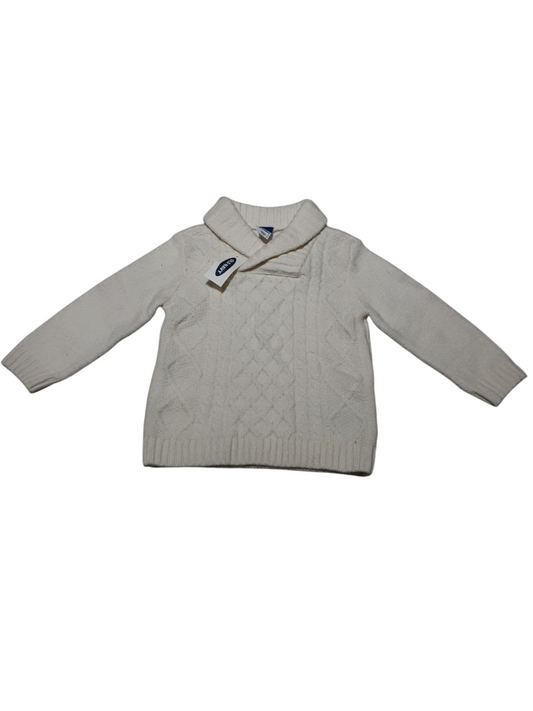 White Knit Sweater, size 18-24m