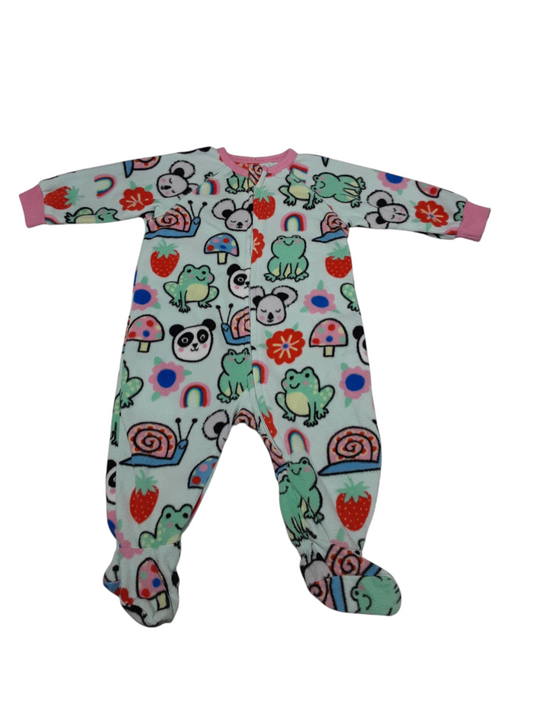 Fleece animal sleeper size 3-6m
