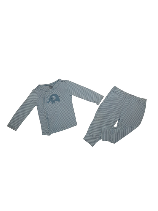 2 piece elephant outfit size 6-9m