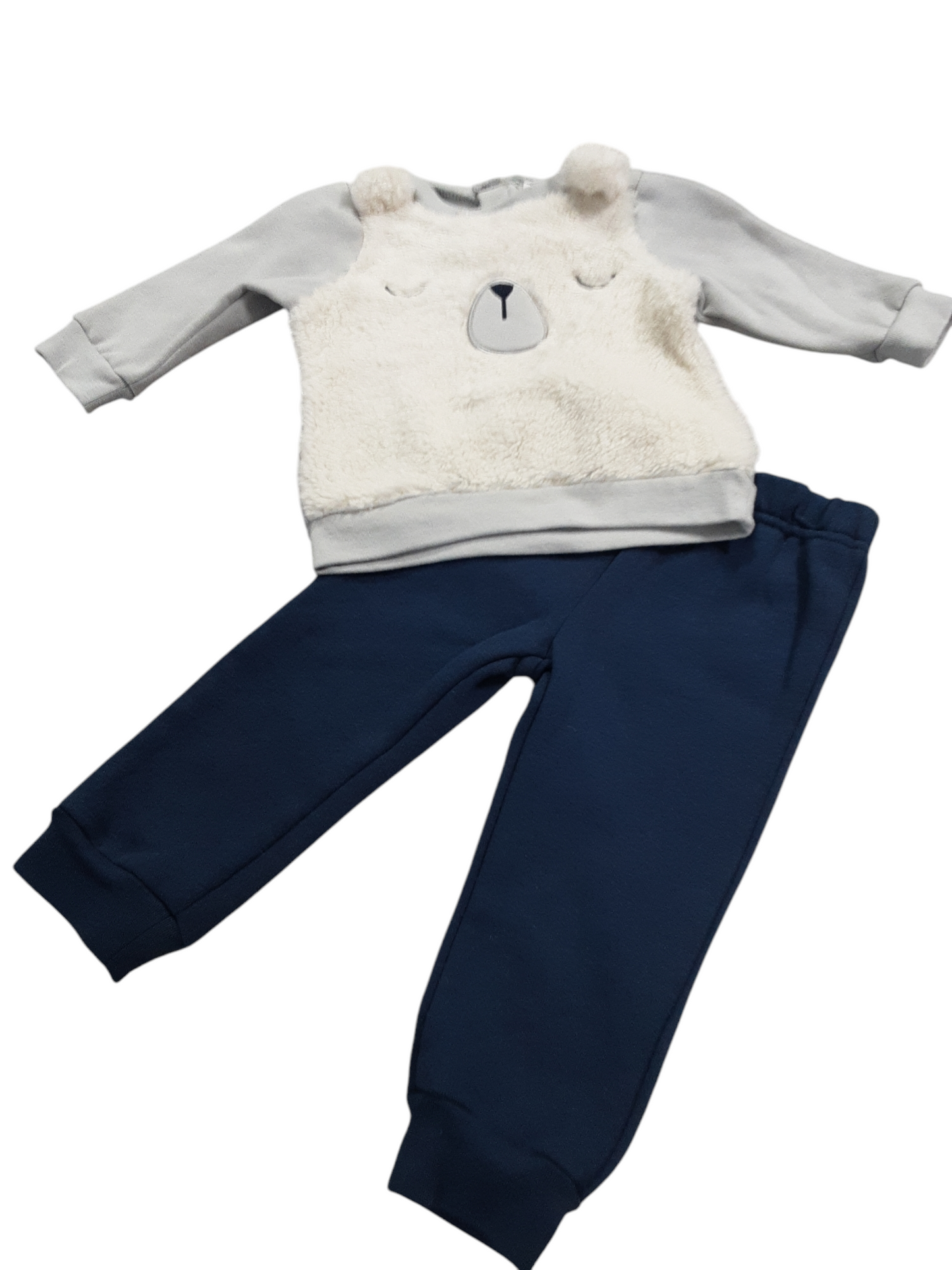 Fuzzy bear. Size12 Months