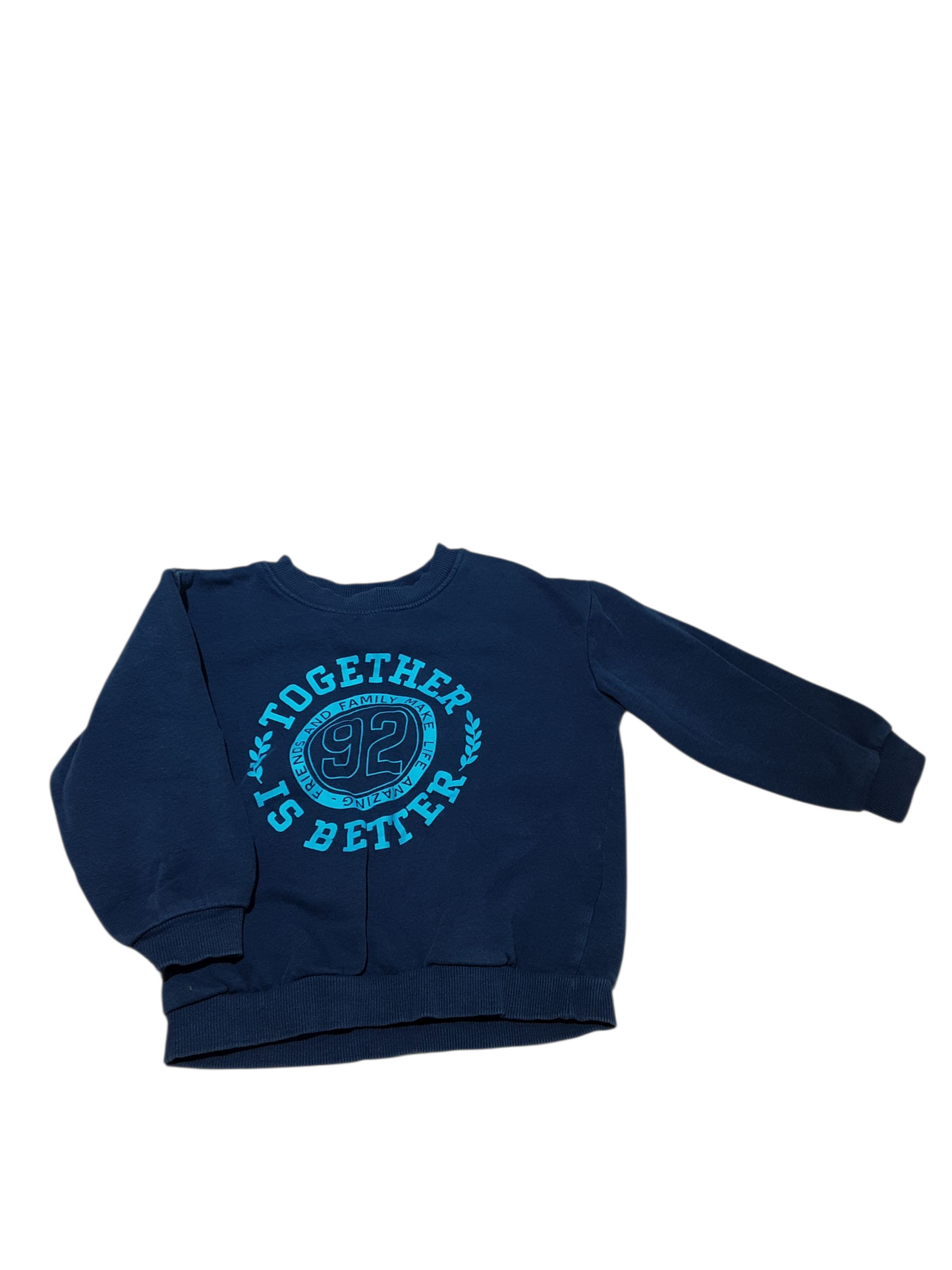 'Together Is Better' crew neck 3T