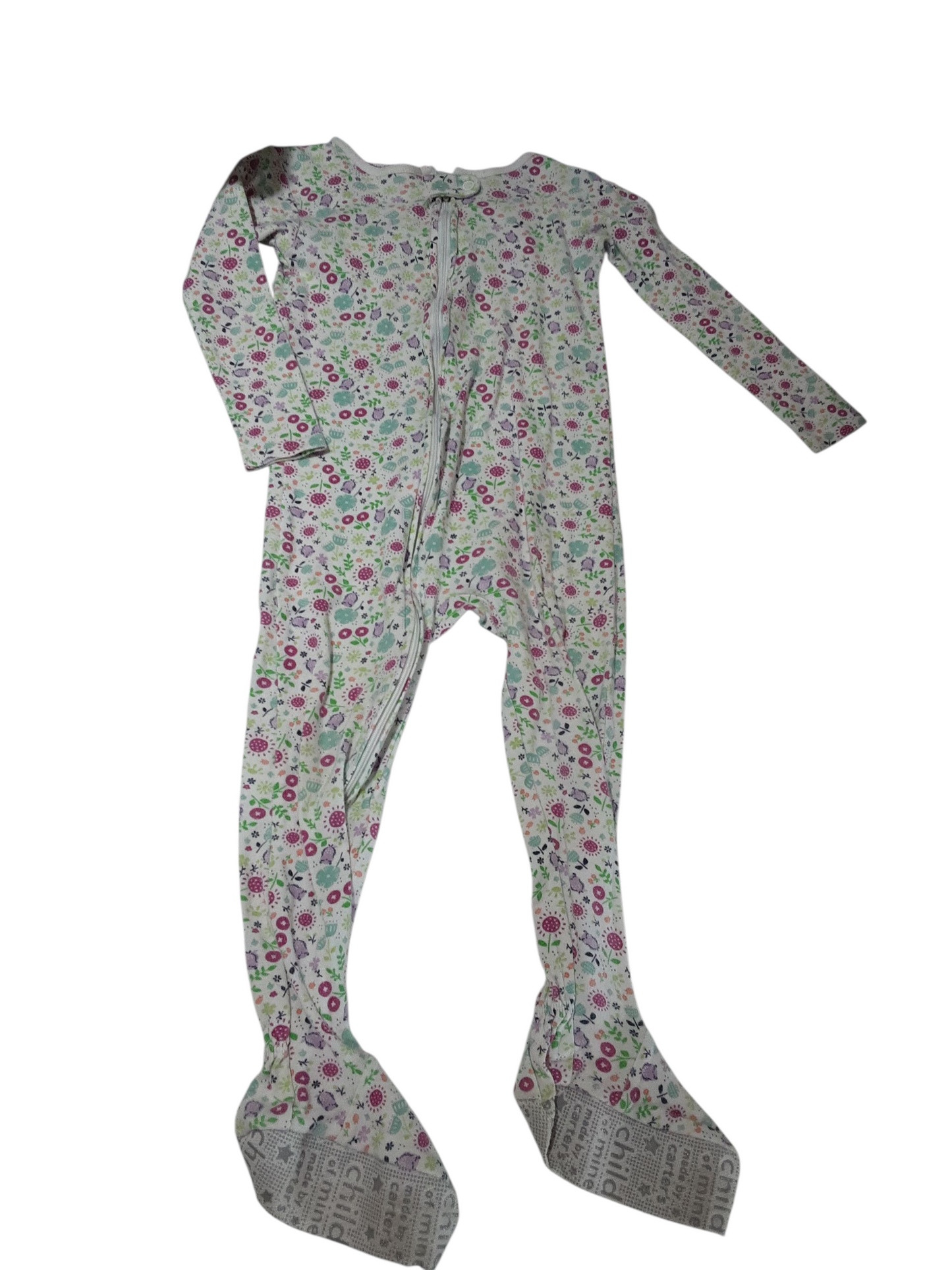 Floral sleeper 3t