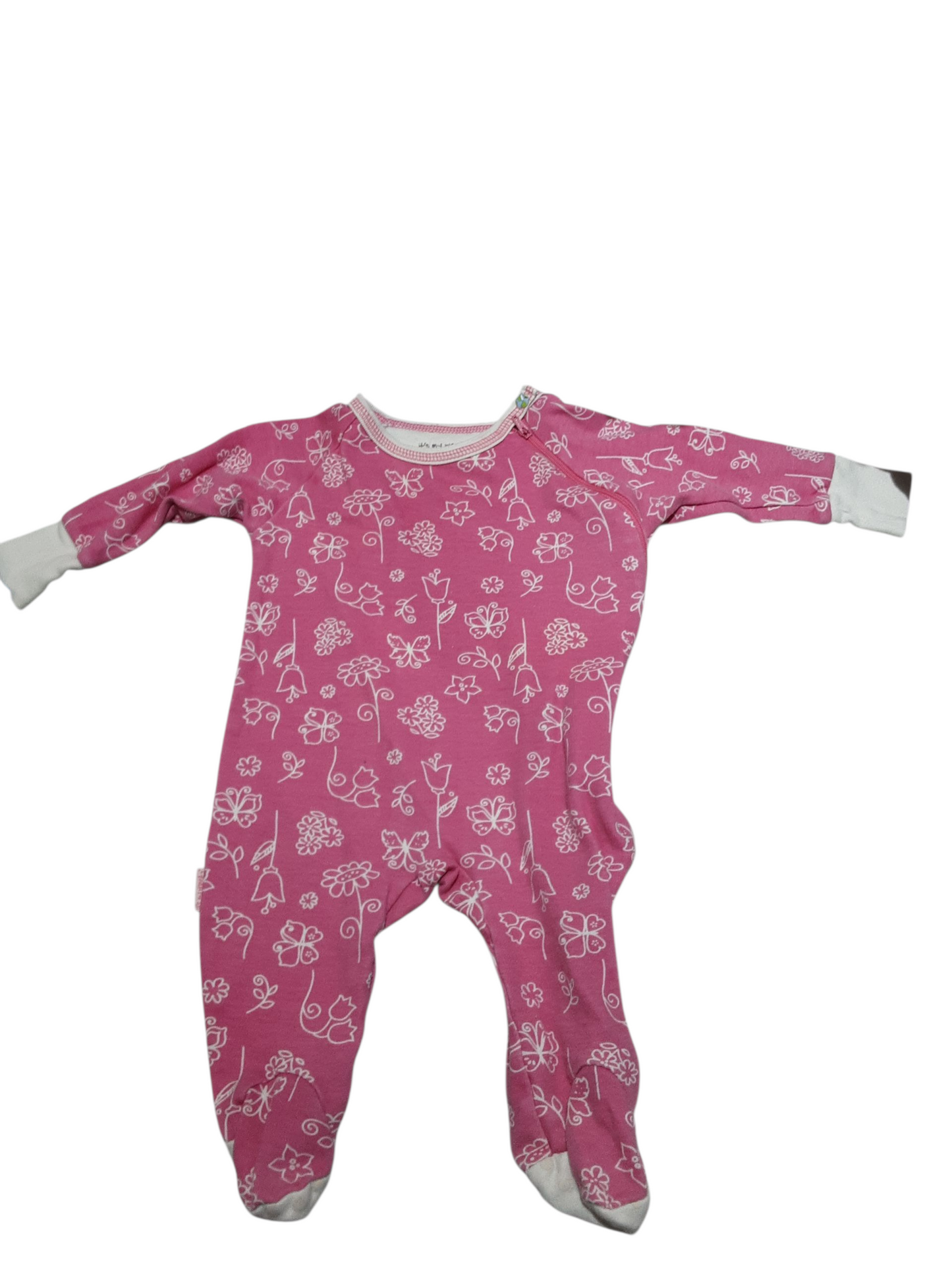 Butterfly floral sleeper 6m
