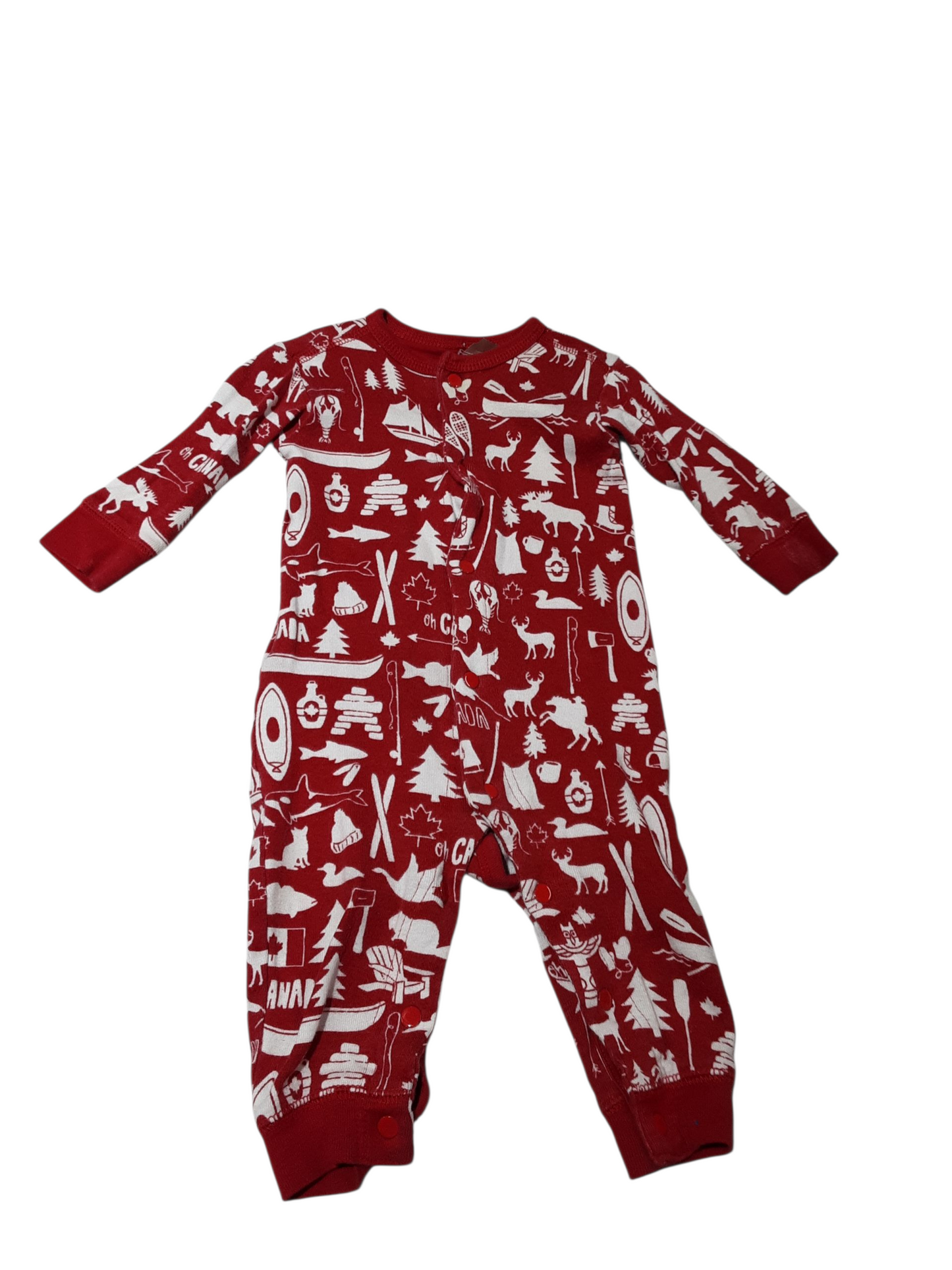 Oh Canada sleeper 3-6m