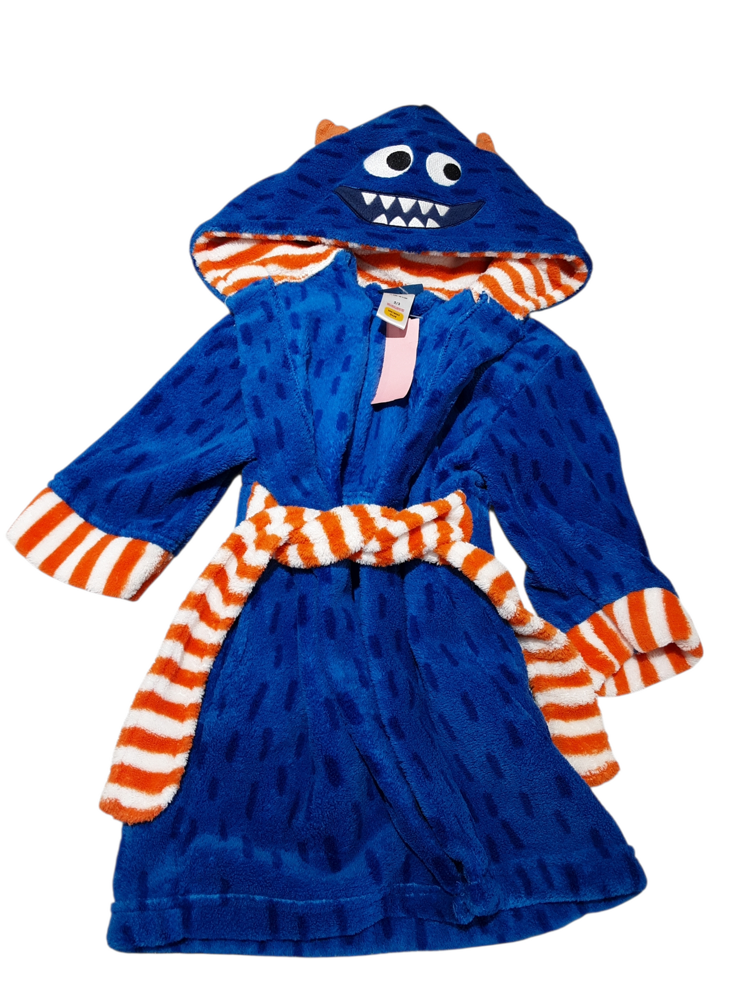 Monster bath robe 2-3t