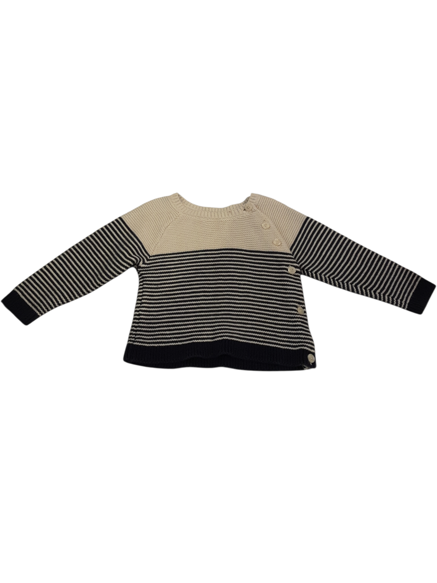 Striped knit size 12-18m