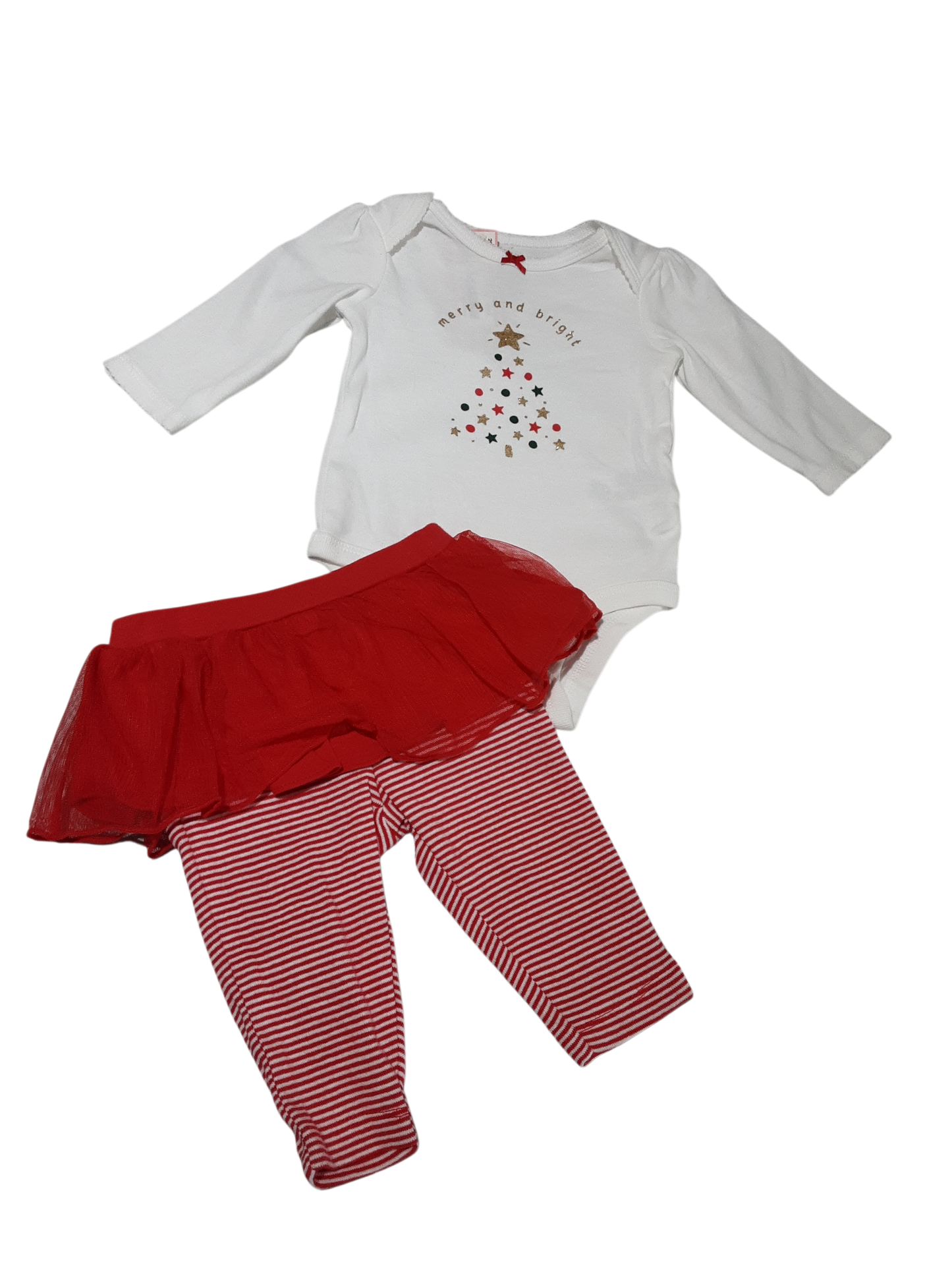 Merry and bright 2 piece outfit 3m