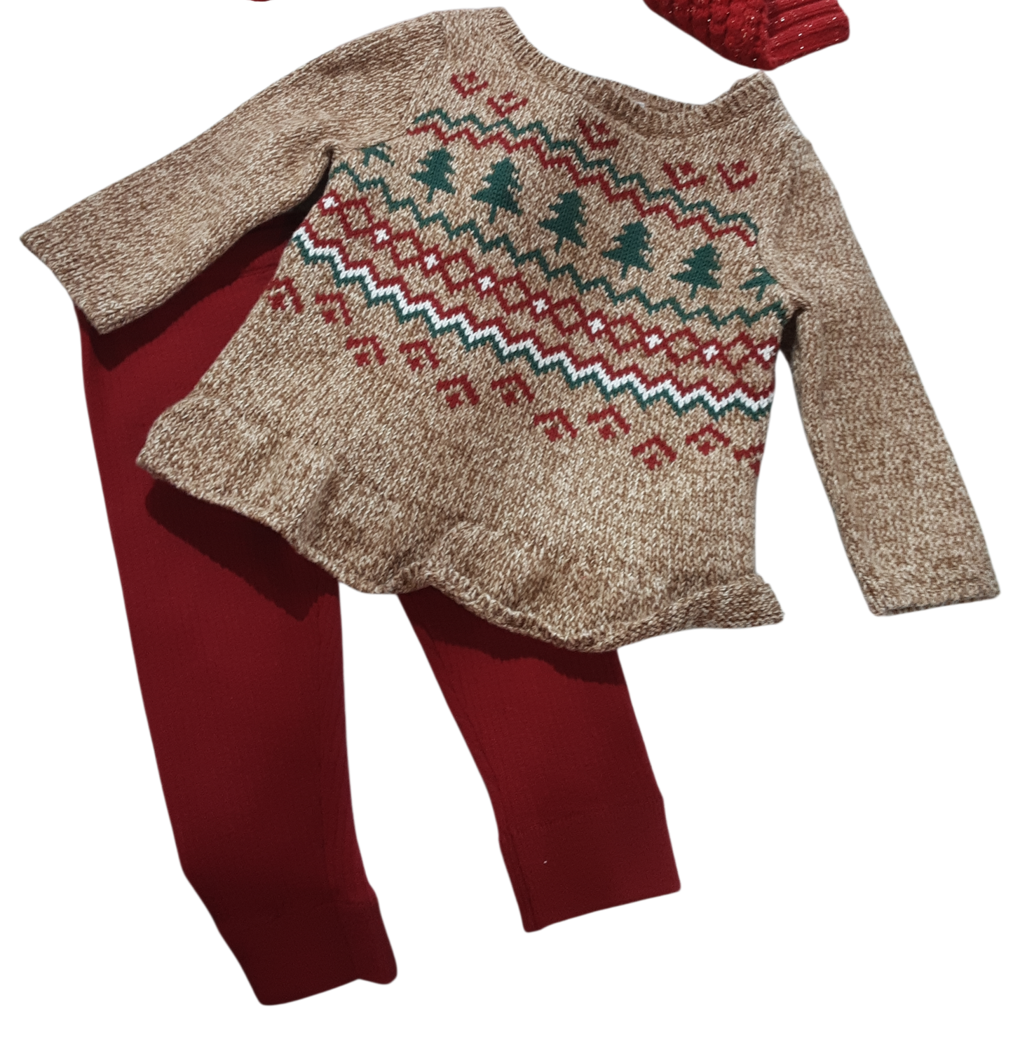 2 pc christmas outfit 9m
