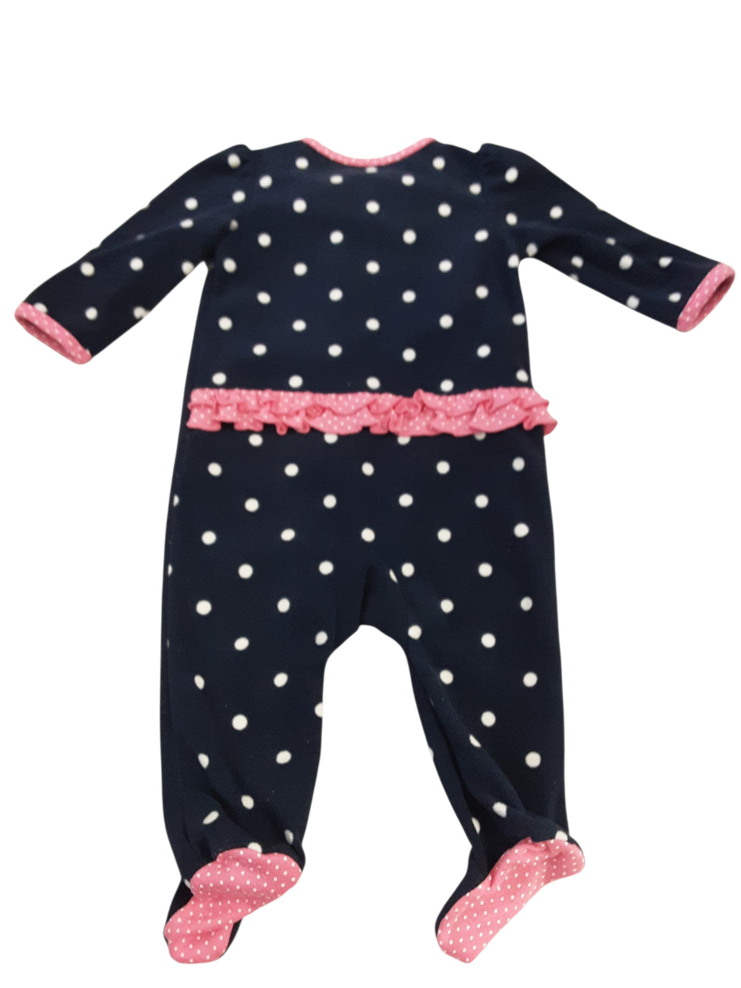 Night night little kitty fleece sleeper size 3-6months
