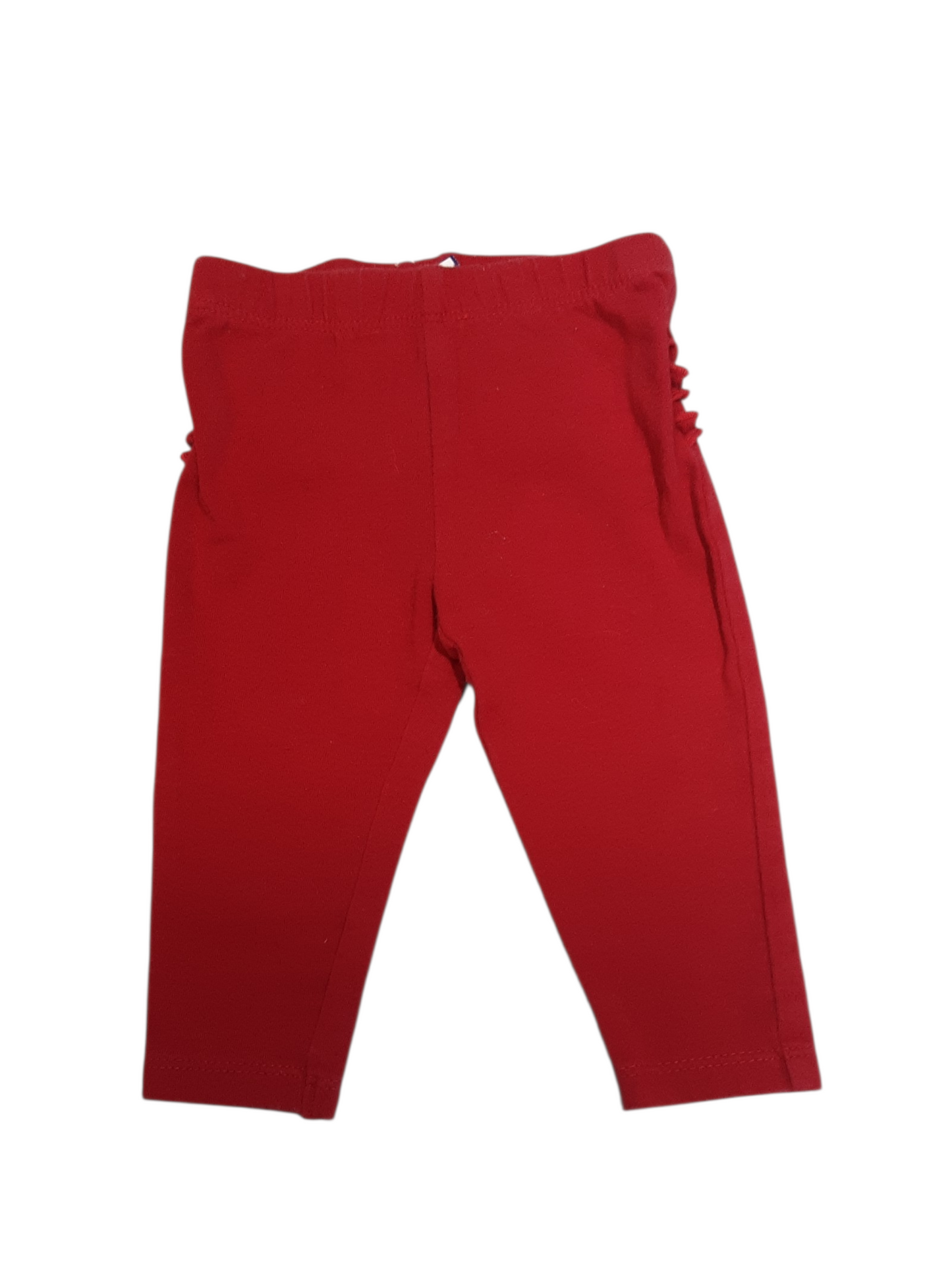 Red ruffles size 3-6m
