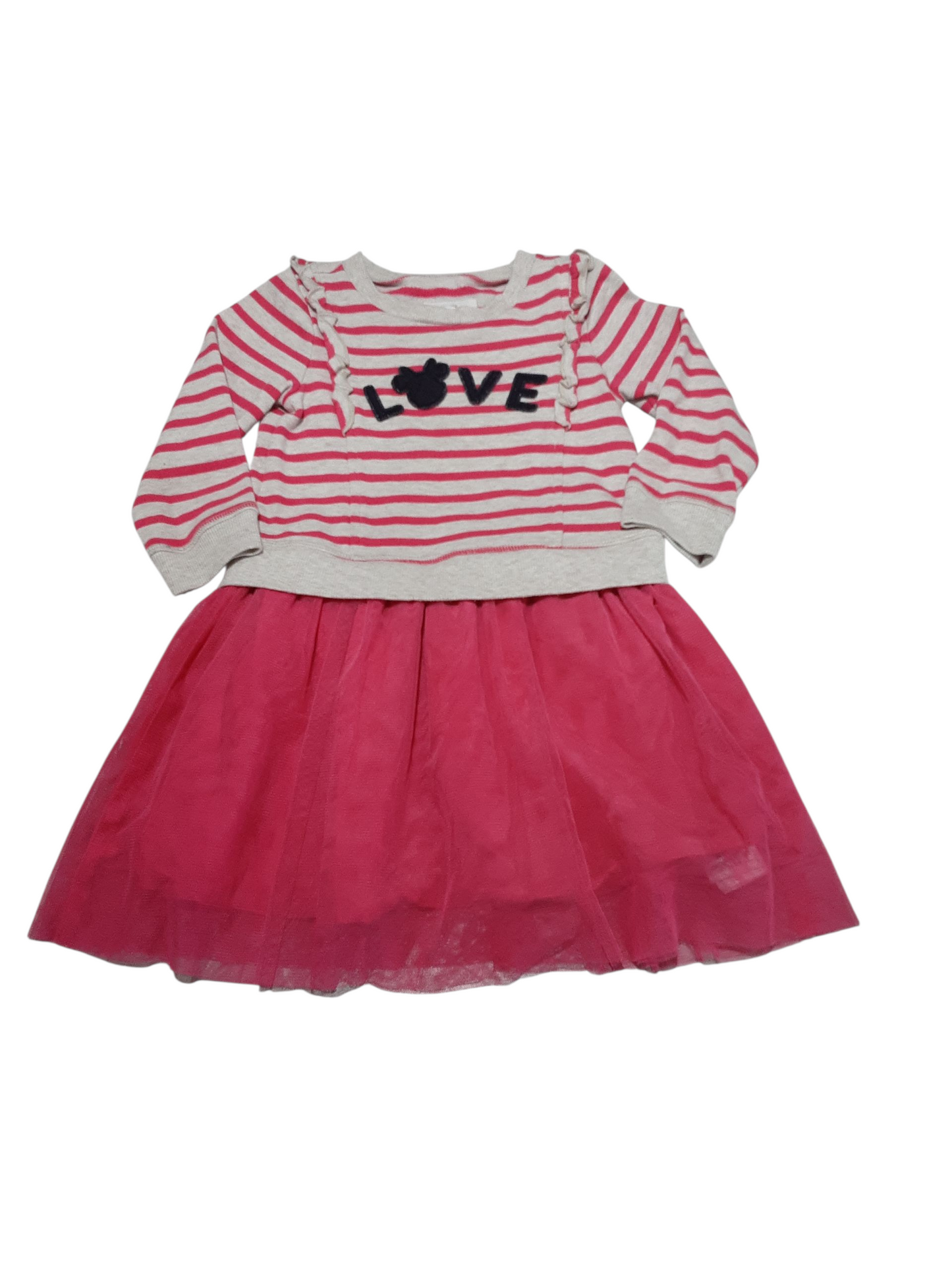 Striped tulle dress size 4t