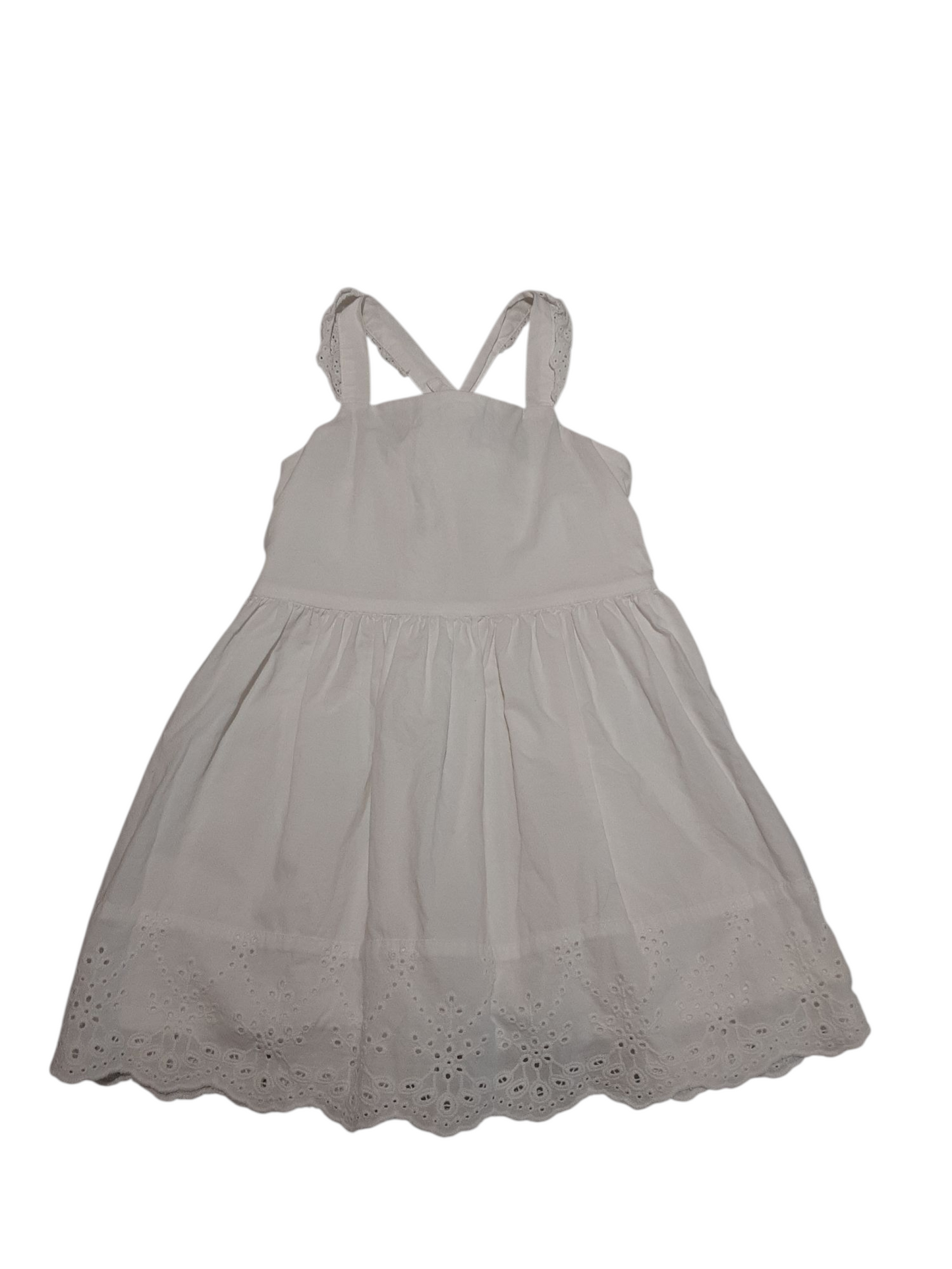 Simple white dress size 2t