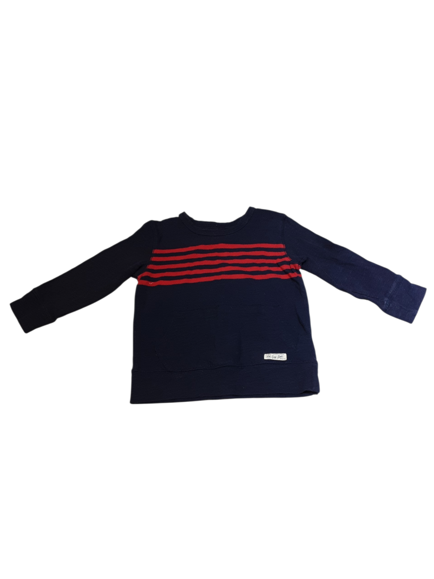 Radiant red stripes size 2
