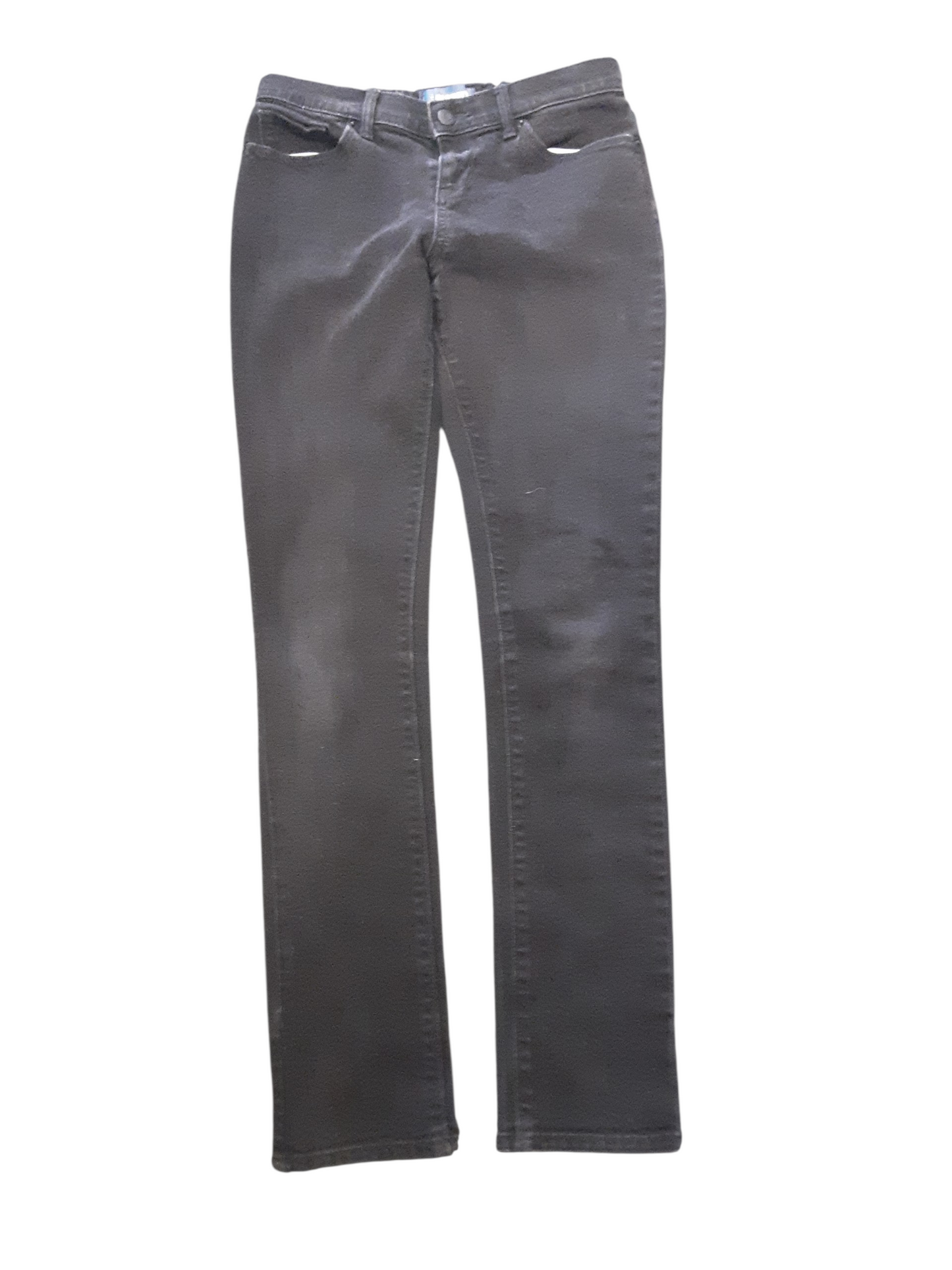 Skinny adjustable waistband, black size 14