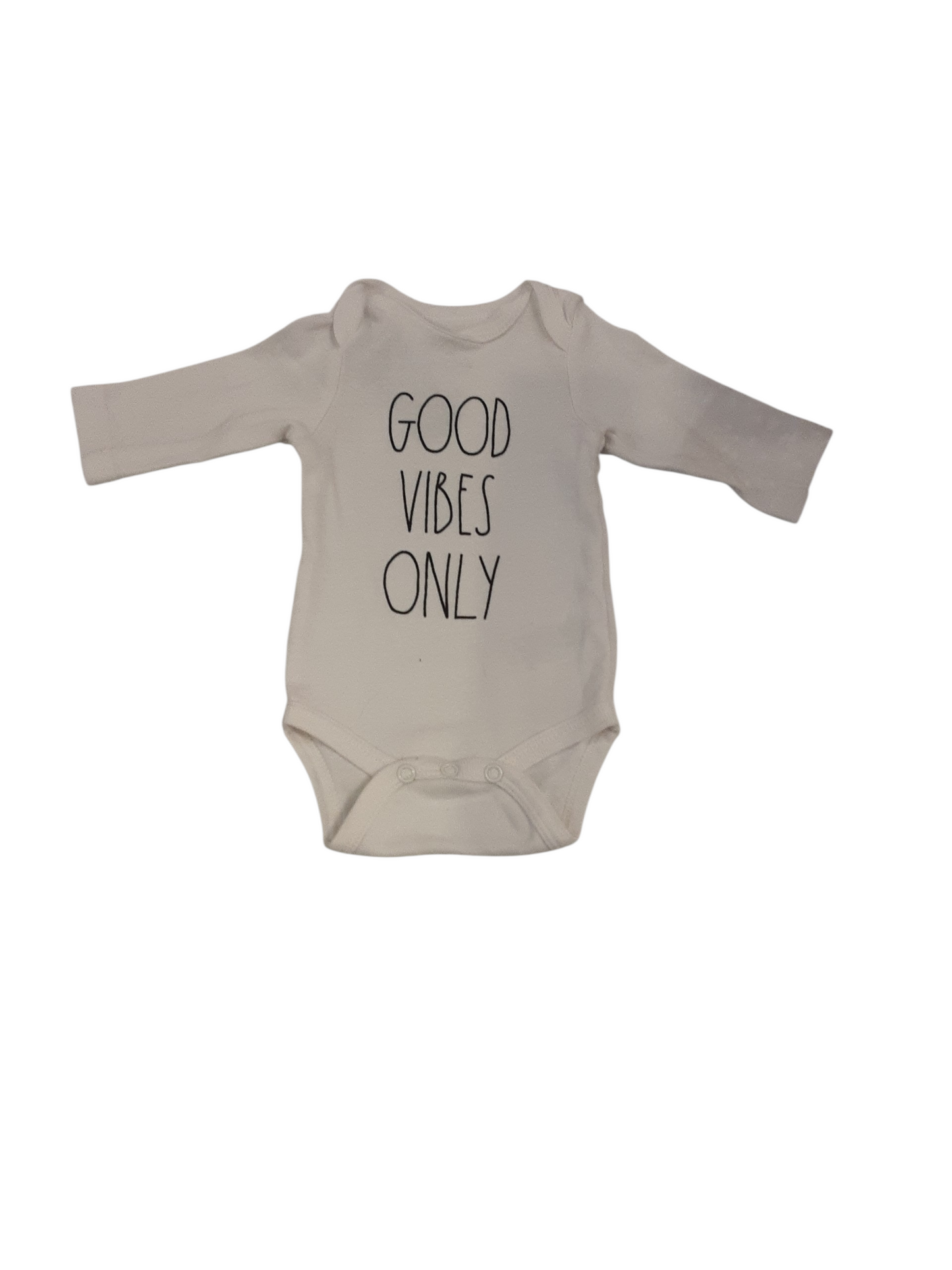 Good Vibes Only size 0-3m