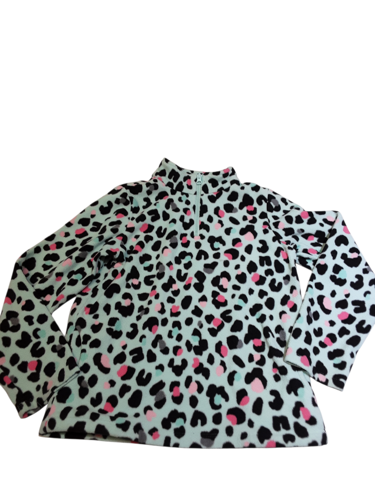 Pastel Leopard 1/4 Zip size 10-12yrs