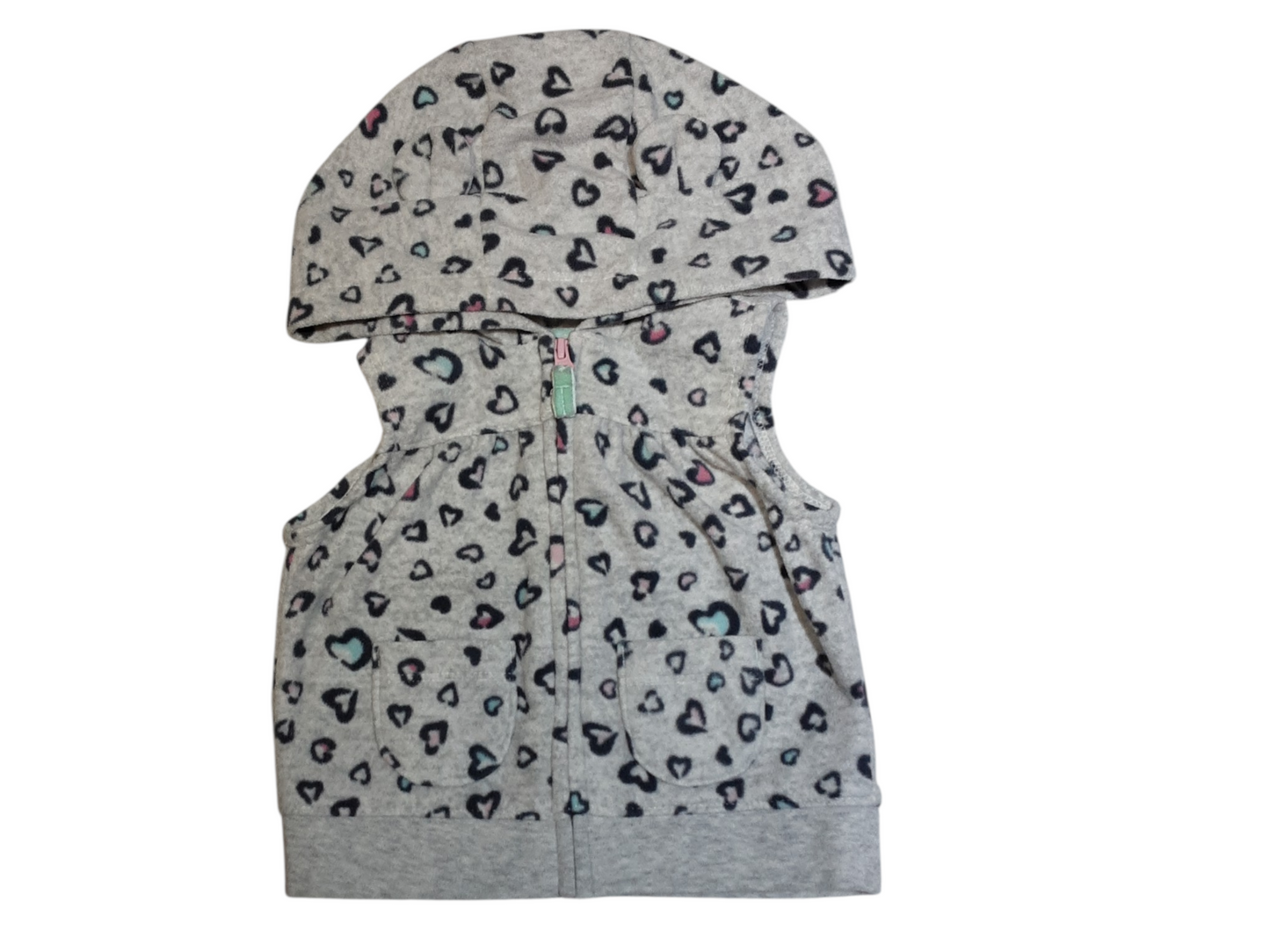 Heart Leopard Print size 6-12m