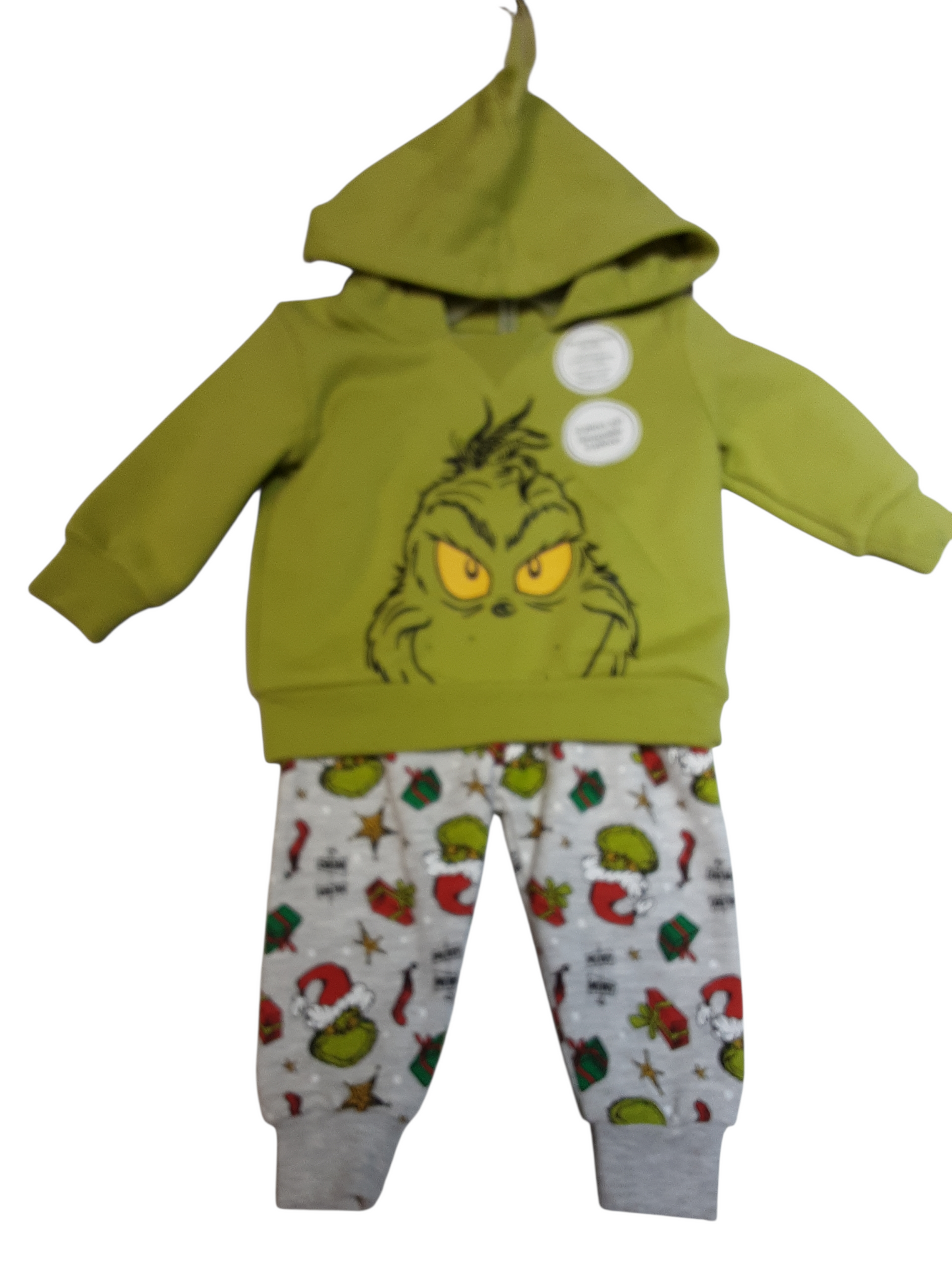 Don't Be a Grinch Baby, size 3-6months