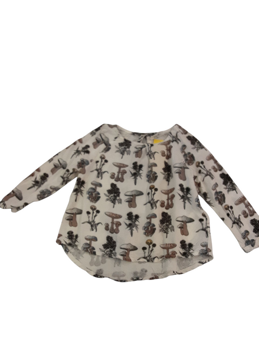 Mushrooms print blouse size 6months