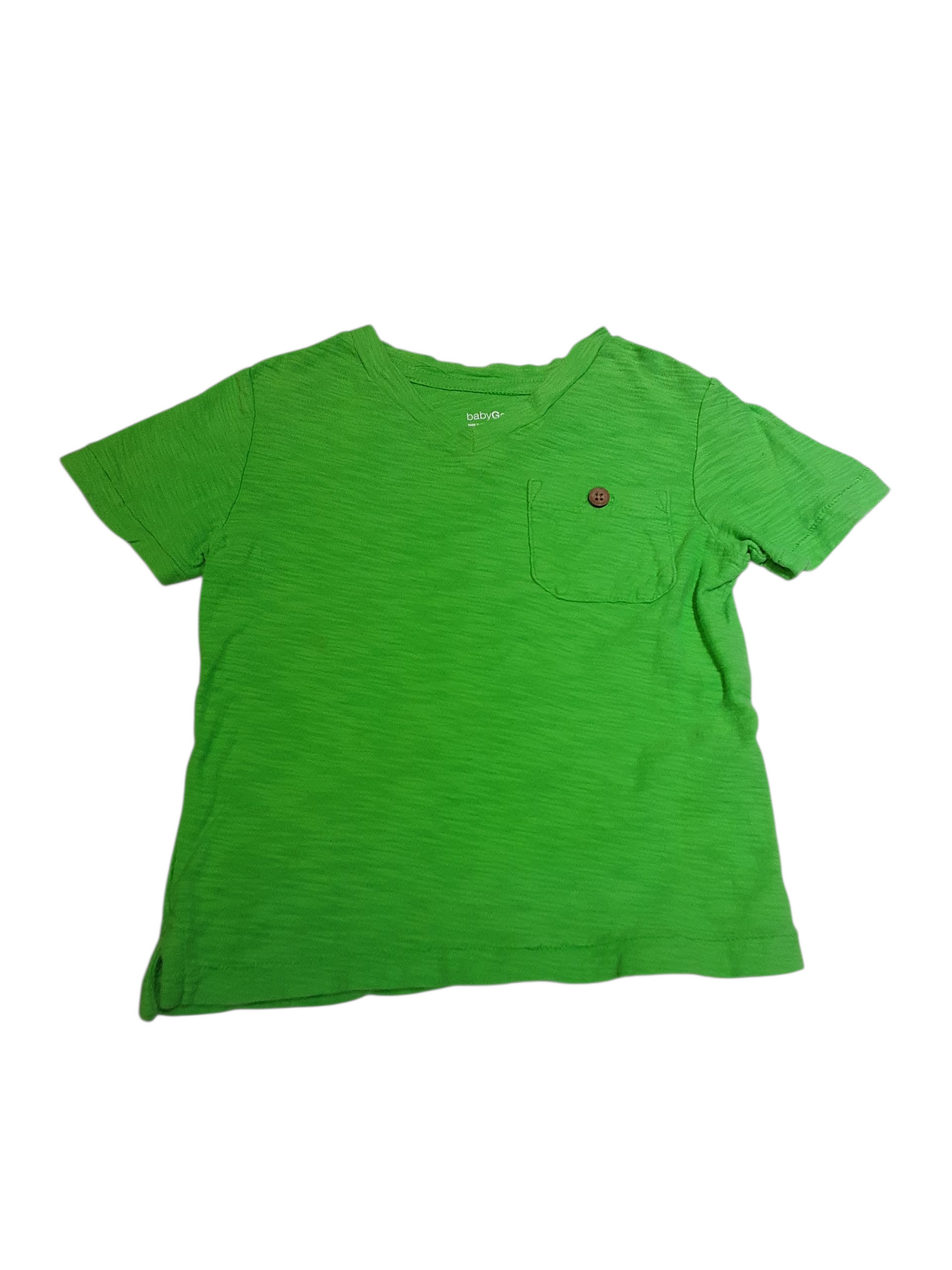Line green v-neck top size 2