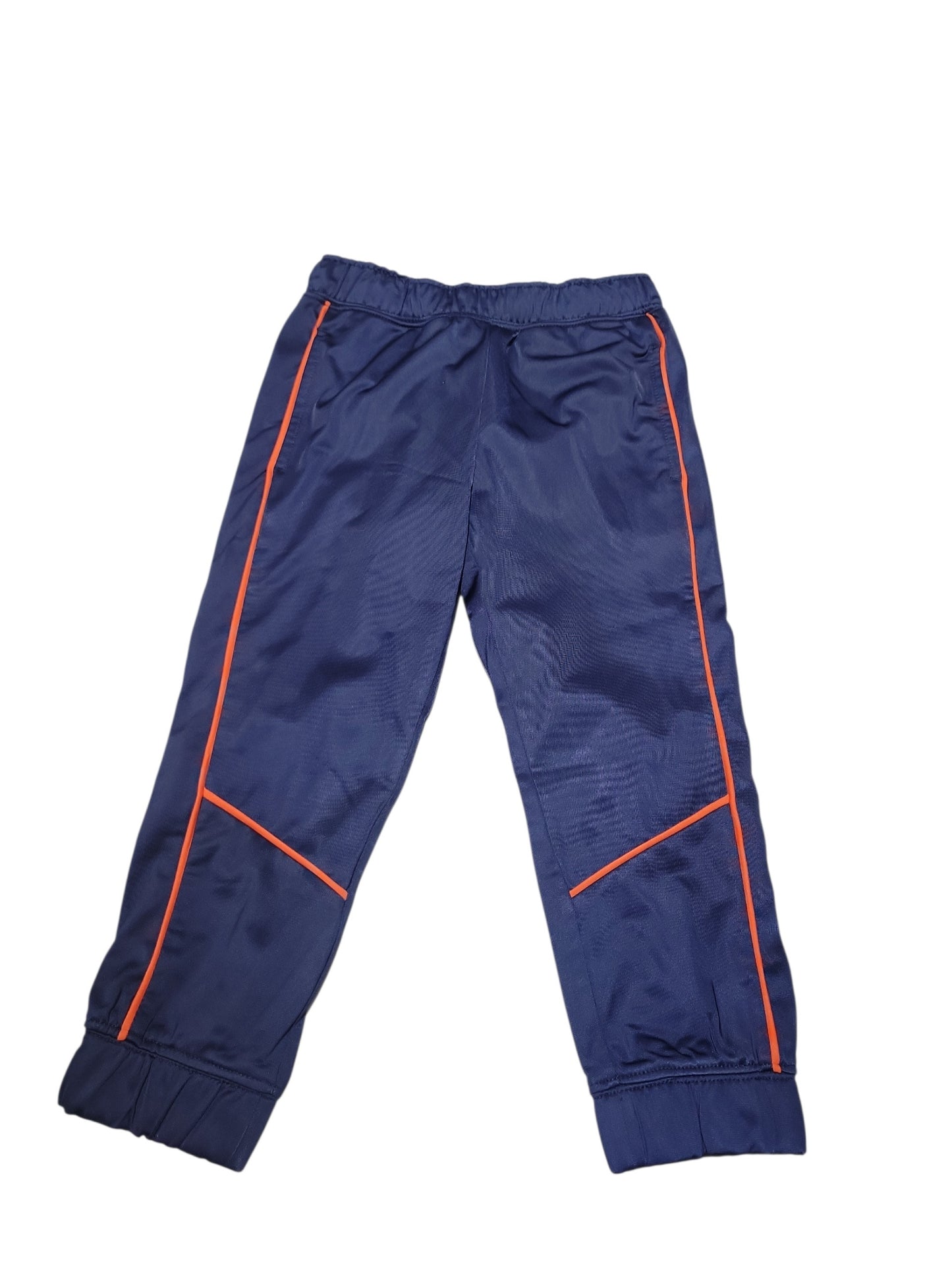 Blue & orange jogging pants size 4