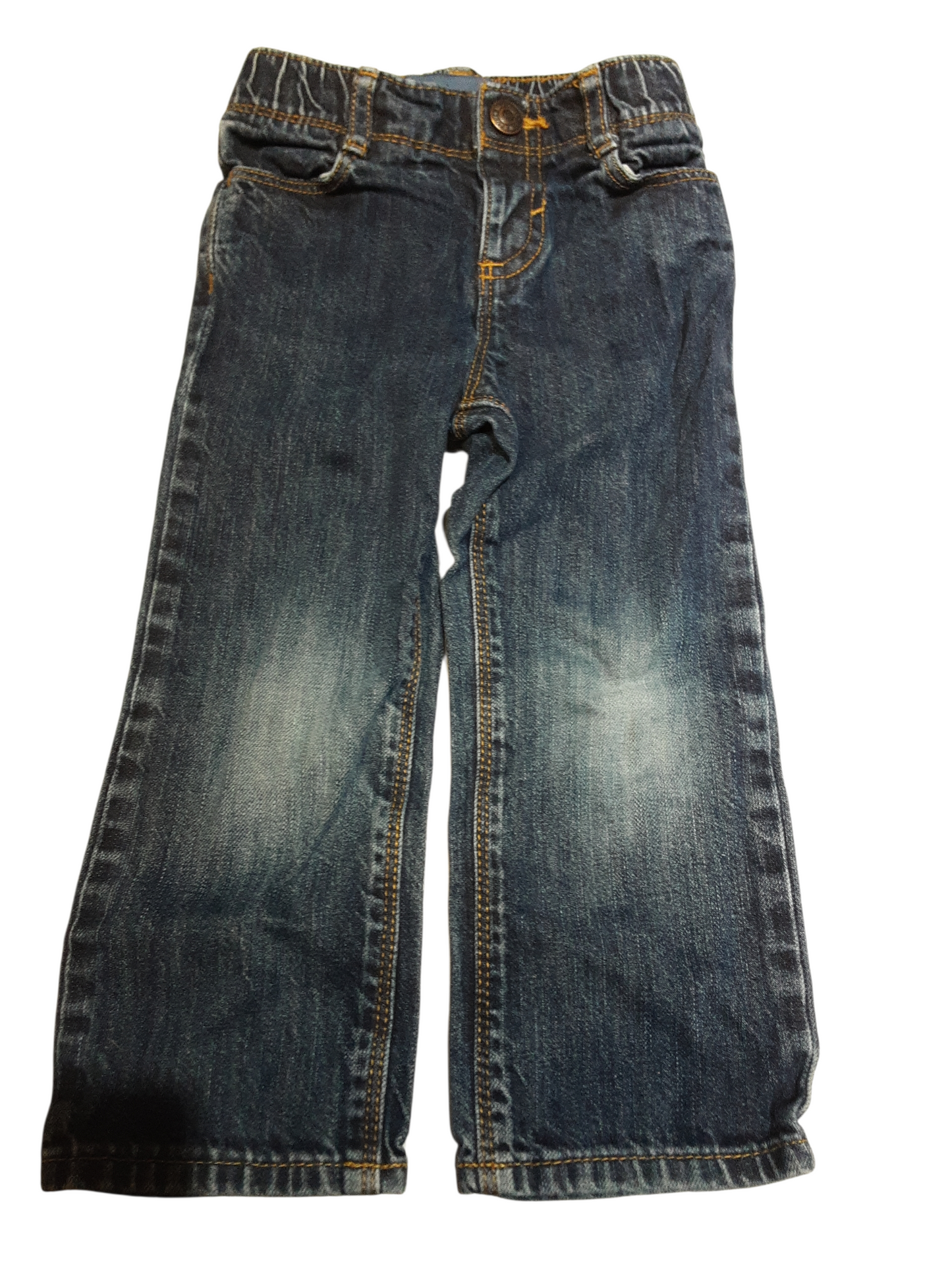 Faded dark denims size 2