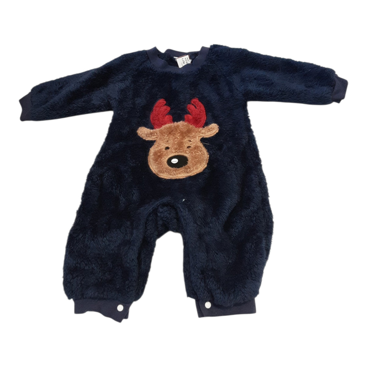 Fluffy reindeer size 6-9m