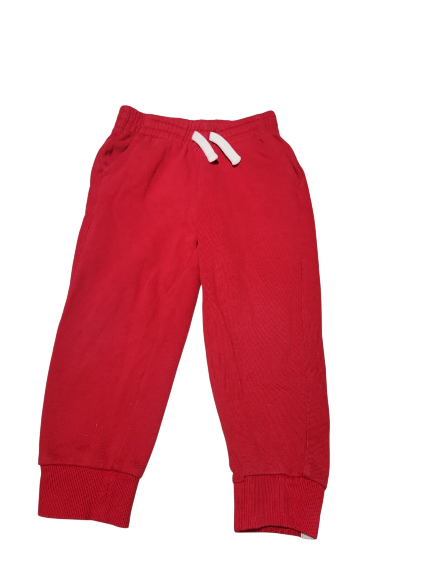 Red sweatpants size 2-3