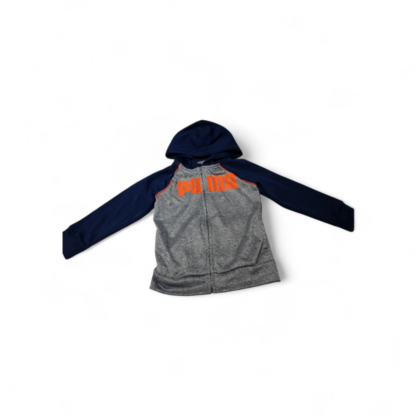 Puma zip-up hoodie size:4