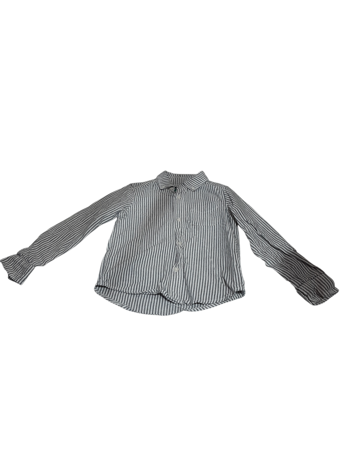 Striped Button Up, size 5-6