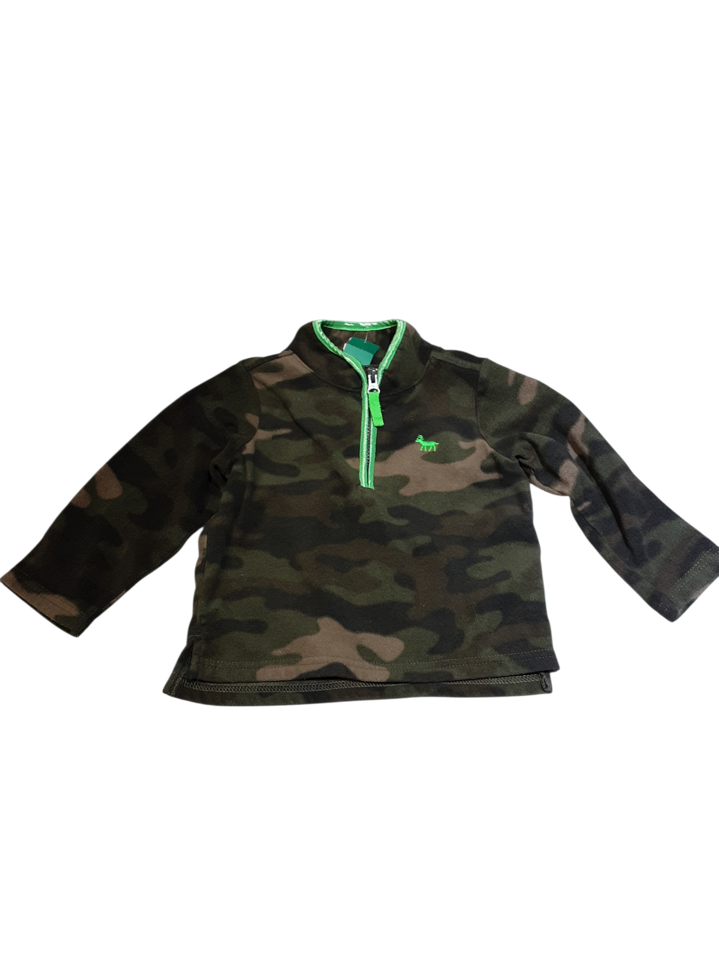 Little Hunter 1/4 zIp Sweater size 24m