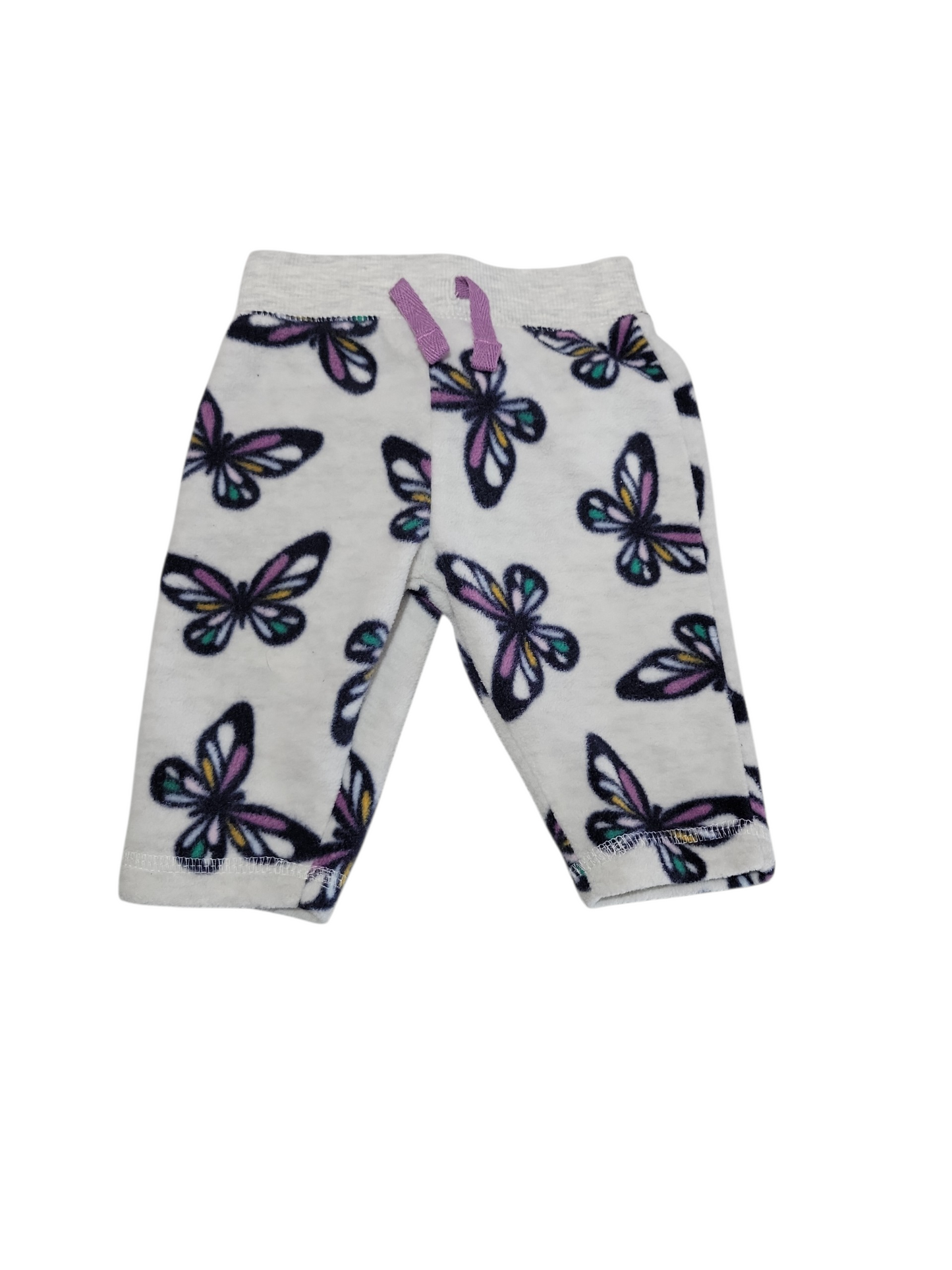 Fleece butterfly pants 0-3m