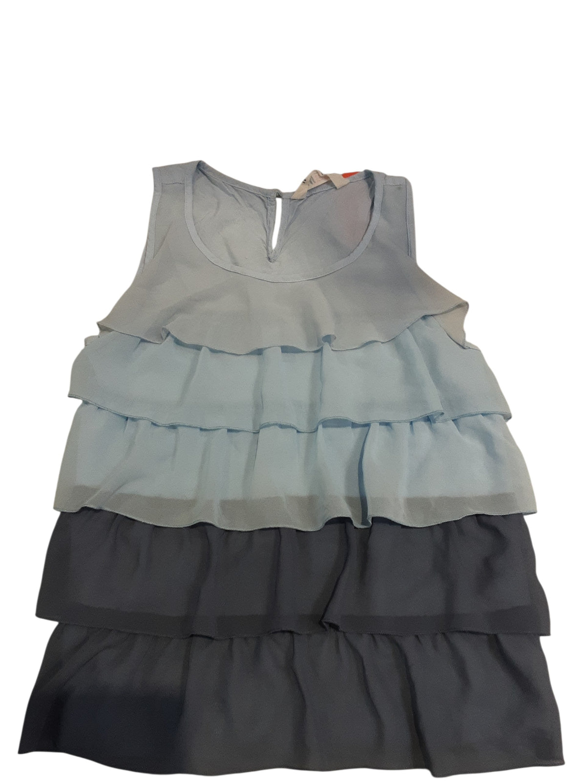 Tierd Blue Blouse size 13-14