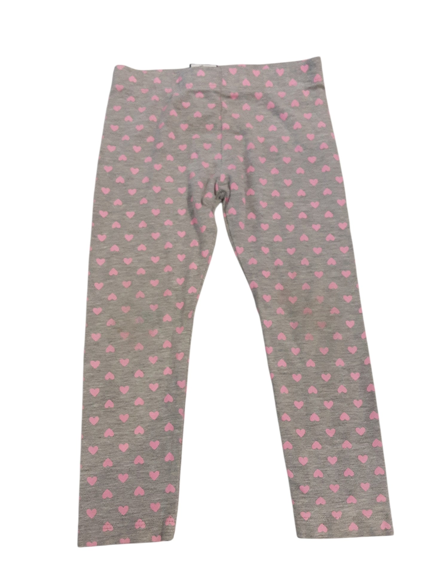 Get leggings with pink hearts size 2