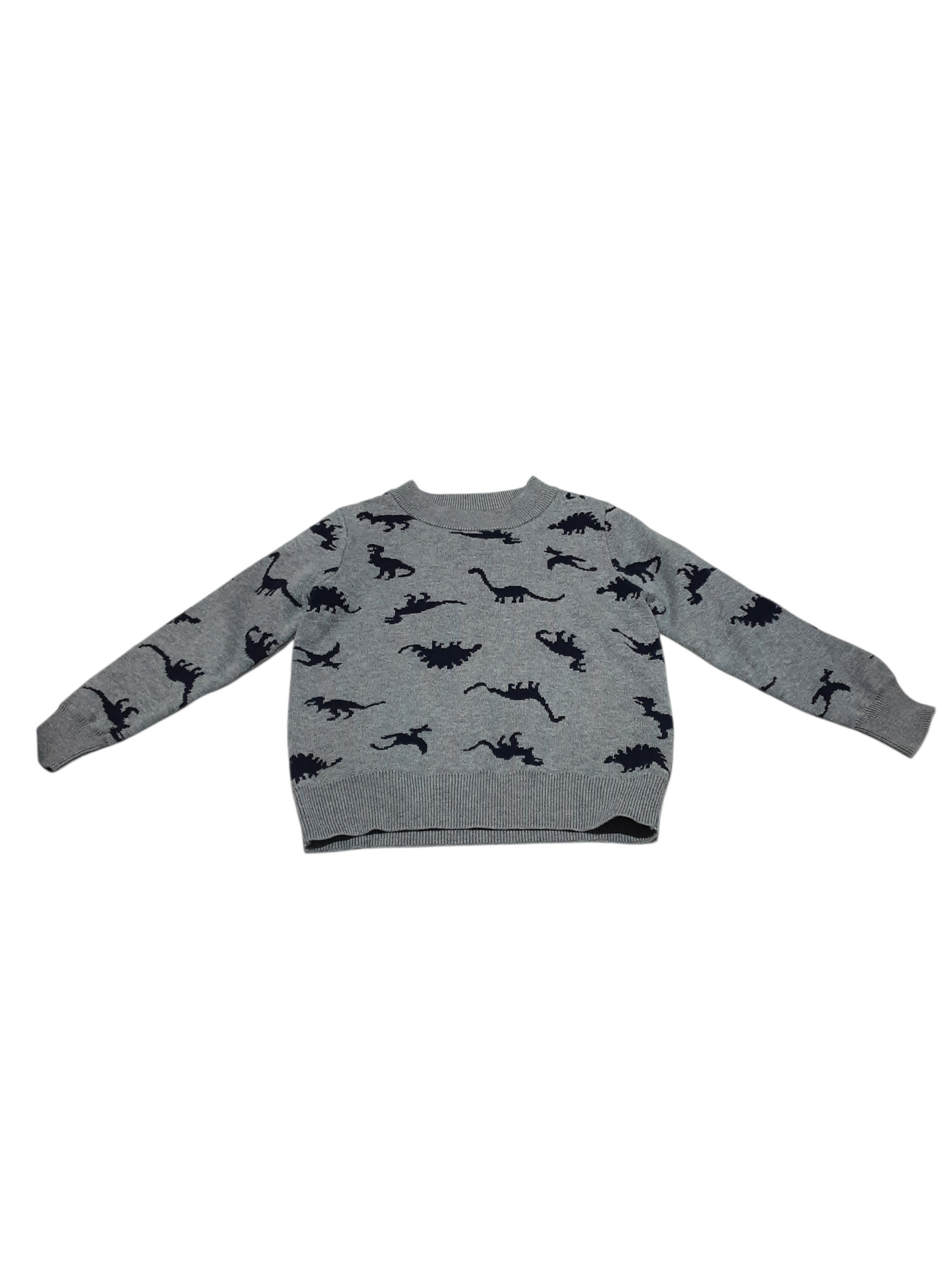 Knit Dino Pullover, size 3T